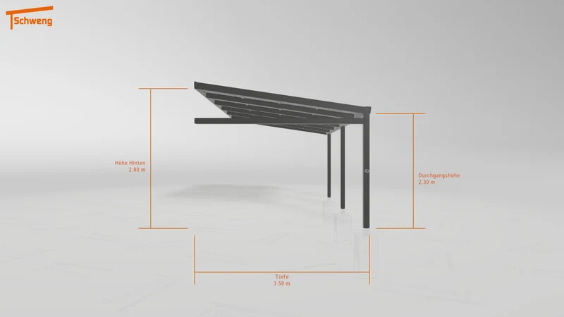 #DE Schweng Pultdachcarport S400 (ID pbppq8) #MTG