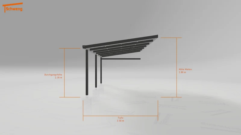 #DE Schweng Pultdachcarport S400 (ID pbppq8) #MTG