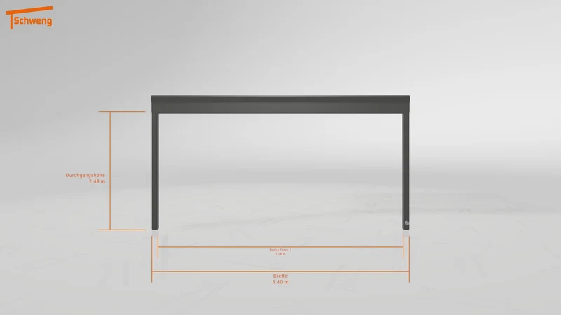 #DE Schweng Terrassenüberdachung S400 (ID 42wwj7)