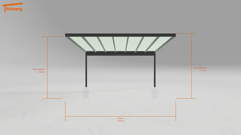 #DE Schweng Terrassenüberdachung S400 (ID 42wwj7)