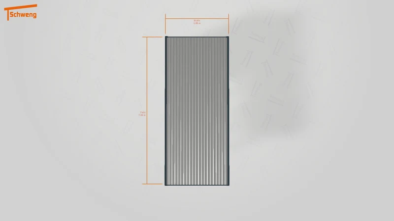 #DE Schweng Flachdachcarport C600 (ID 2q887r)
