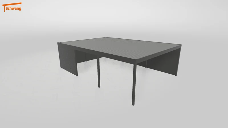 #DE Schweng Flachdachcarport C600 (ID rjnnbm) #MTG