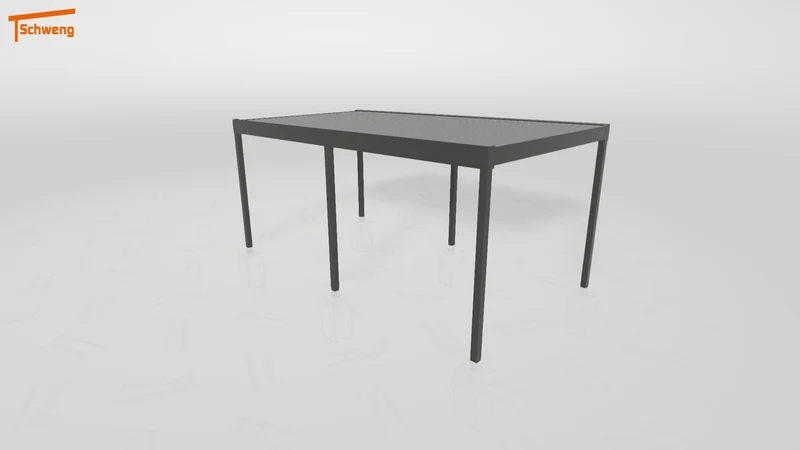 #DE Schweng Flachdachcarport C600 (ID k2jj7j)
