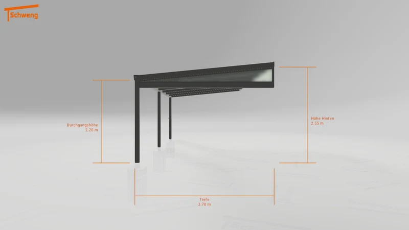 #DE Schweng Terrassenüberdachung S400 (ID 77bbzp)