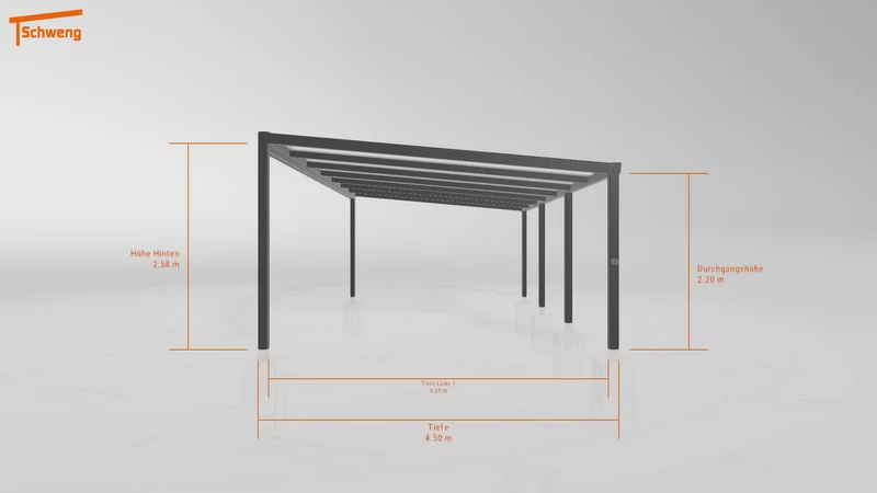 #DE Schweng Terrassenüberdachung S400 (ID 5mzzj3)