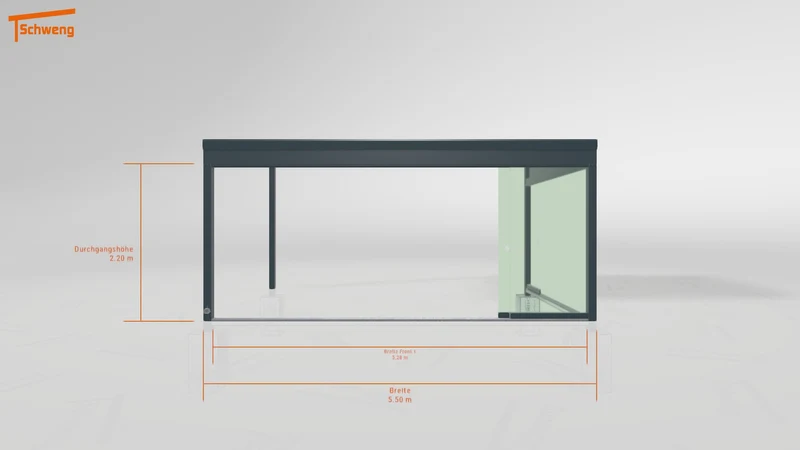 #DE Schweng Terrassenüberdachung S400 (ID 2q88zr)