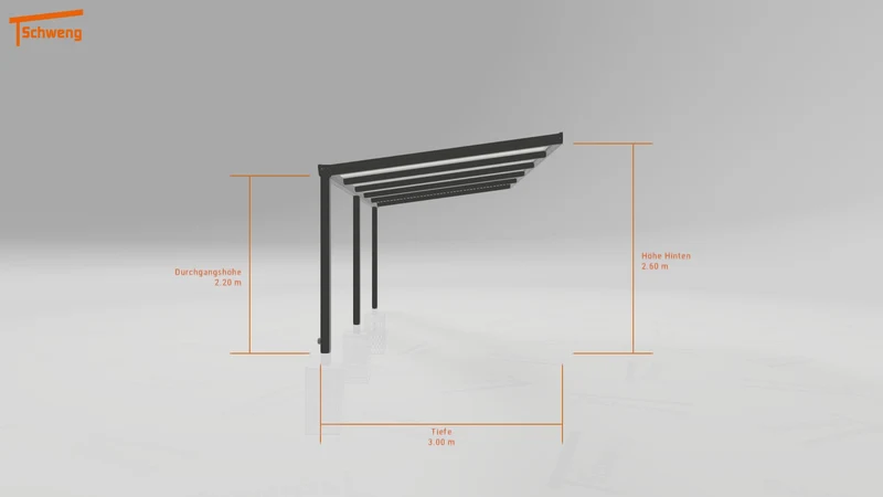 #DE Schweng Terrassenüberdachung S400 (ID 33jjmx)