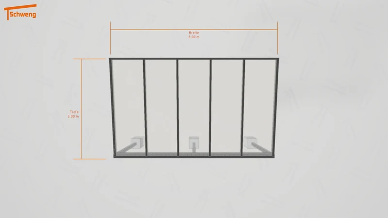 #DE Schweng Terrassenüberdachung S400 (ID 33jjmx)