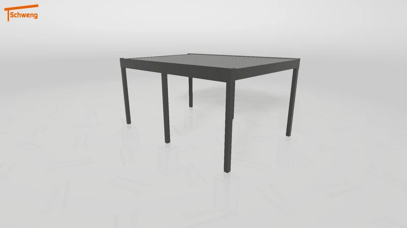 #DE Schweng Flachdachcarport C600 (ID qdvv44)