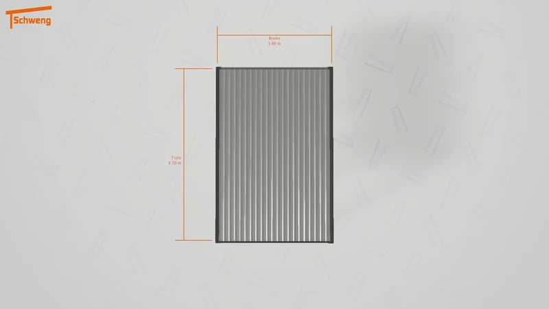 #DE Schweng Flachdachcarport C600 (ID qdvv44)