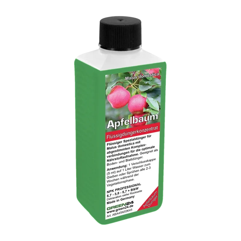 Apfelbaum-Dünger – 250ml Spezialdünger für Malus domestica | Für reiche Ernte & gesunde Früchte | Ideal für alle Apfelsorten von Elstar bis Jonagold