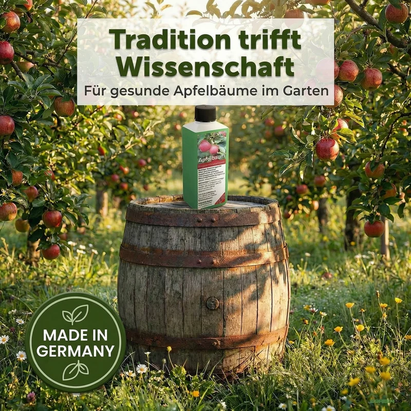 Apfelbaum-Dünger – 250ml Spezialdünger für Malus domestica | Für reiche Ernte & gesunde Früchte | Ideal für alle Apfelsorten von Elstar bis Jonagold
