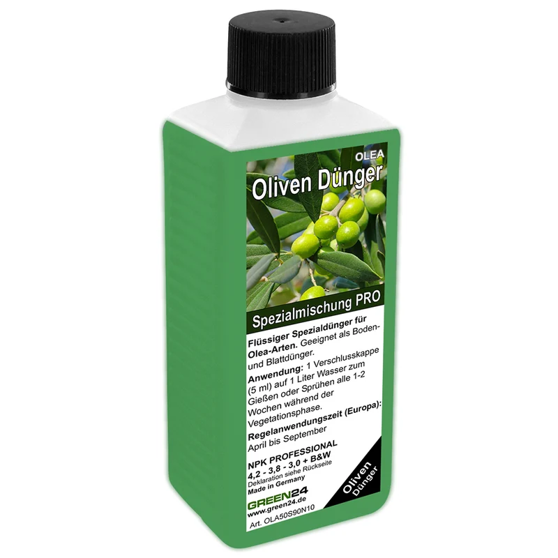 Oliven-Dünger – Spezialdünger für Olea europaea NPK | Für reiche Olivenernte & mediterrane Pracht | Ideal für Olivenbäume & Ölbäume