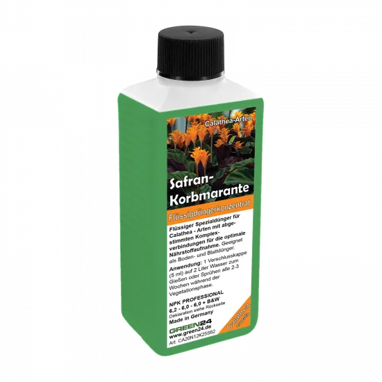 Calathea Crocata - Dünger (Safran-Korbmarante) - Mineralischer NPK Flüssigdünger 250ml