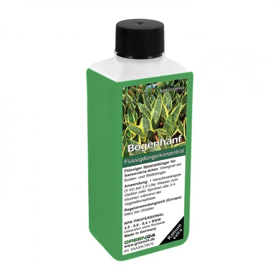 Bogenhanf Dünger – Spezialdünger für Sansevieria, 250 ml