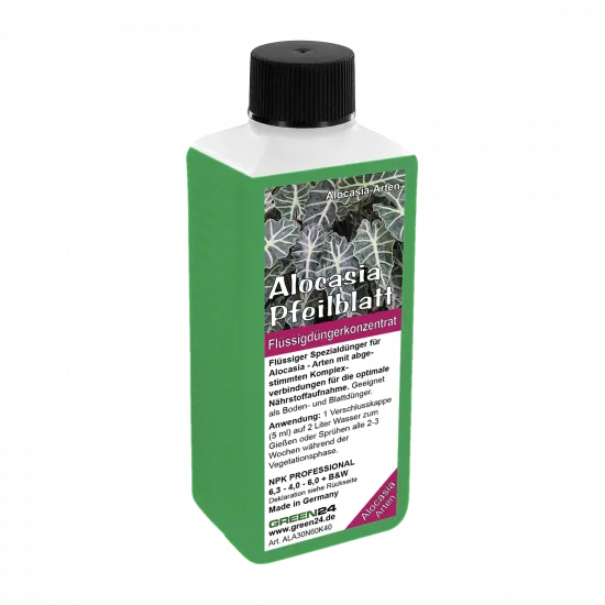 Alocasia Dünger 250 ml – Spezial-Flüssigdünger für Pfeilblatt & Elefantenohr