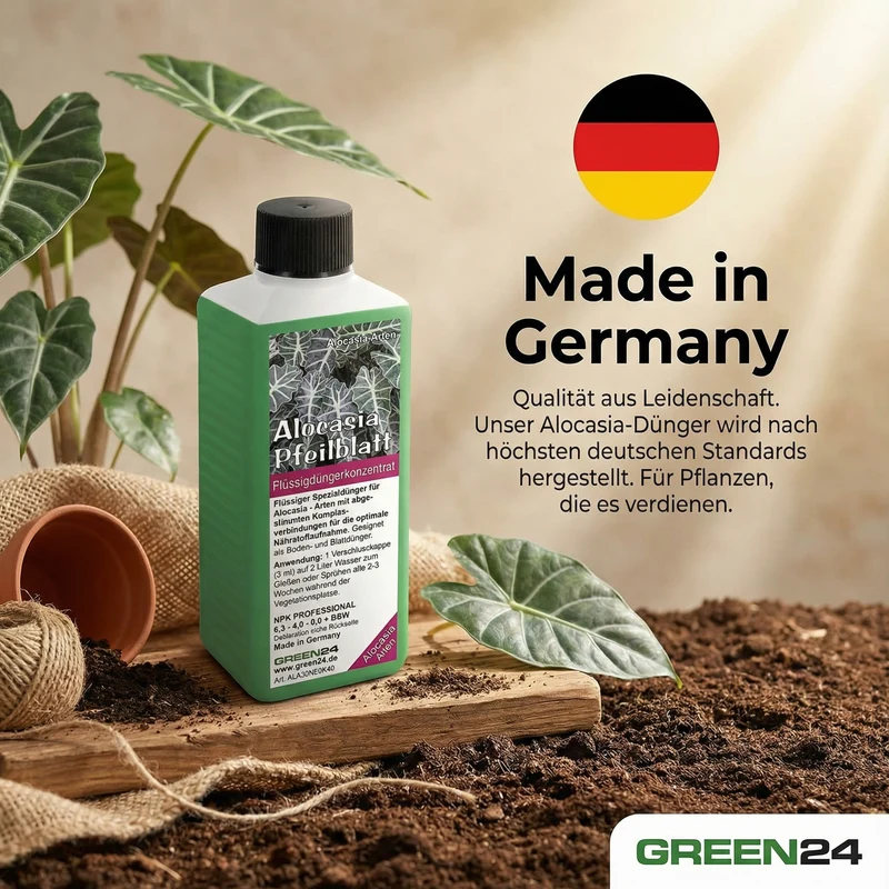 Alocasia Dünger 250 ml – Spezial-Flüssigdünger für Pfeilblatt & Elefantenohr