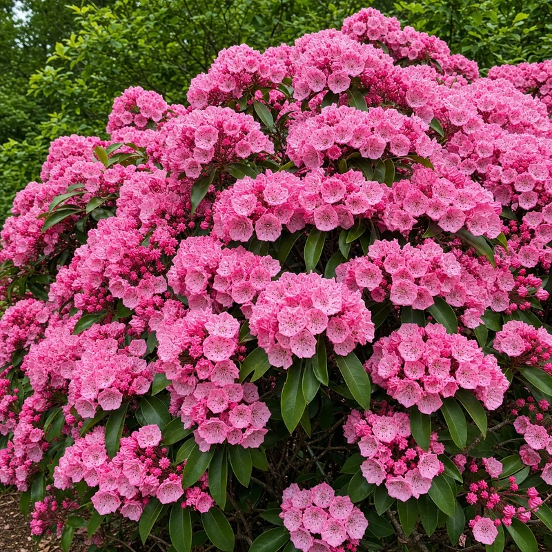 Kalmia Dünger – HIGH-TECH NPK Flüssigdünger für Lorbeerrosen, Berglorbeer & Kalmien – Perfekt für spektakuläre Blüten & gesundes Laub – Made in Germany