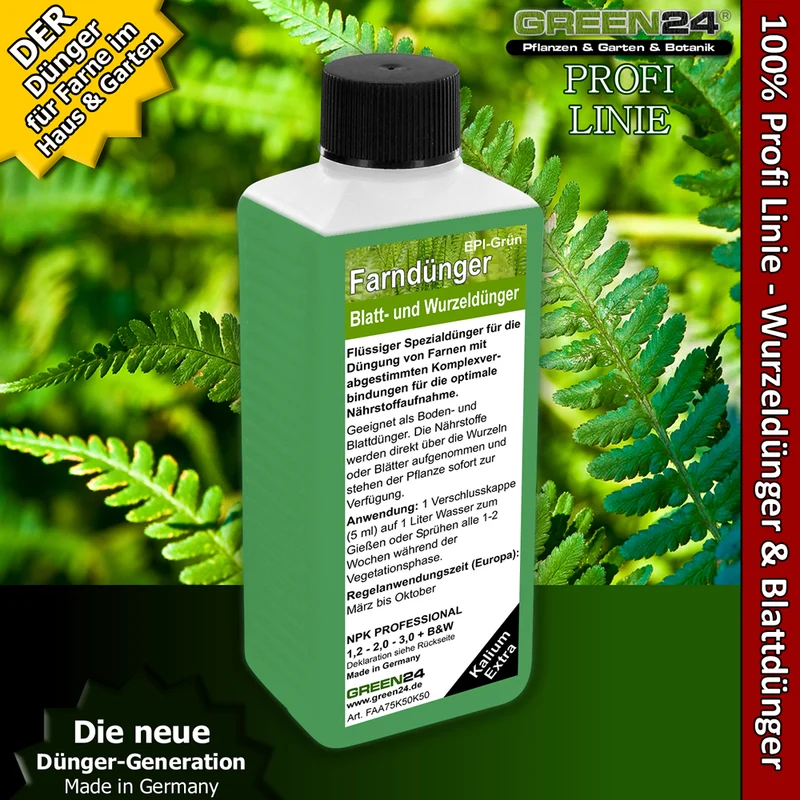 Farn-Dünger