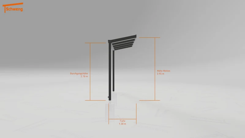 #DE Schweng Terrassenüberdachung S400 (ID n5mm33)