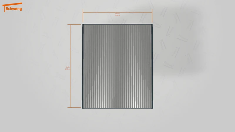 #DE Schweng Flachdachcarport C600 (ID v47723) #MTG