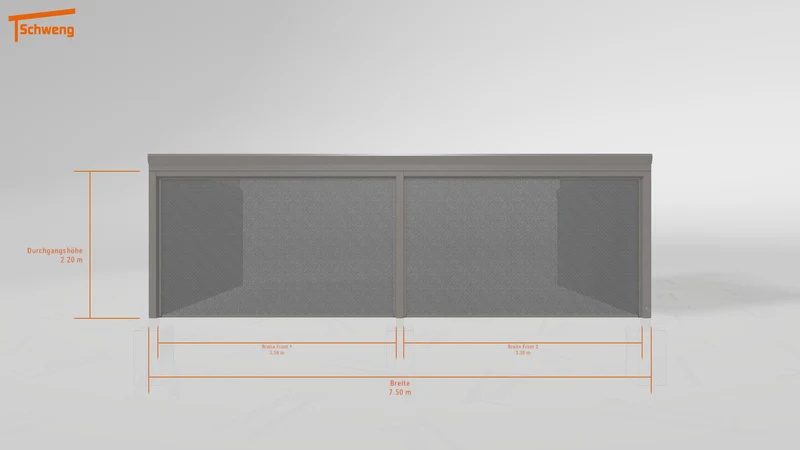 #DE Schweng Terrassenüberdachung S400 (ID 85ppj7)
