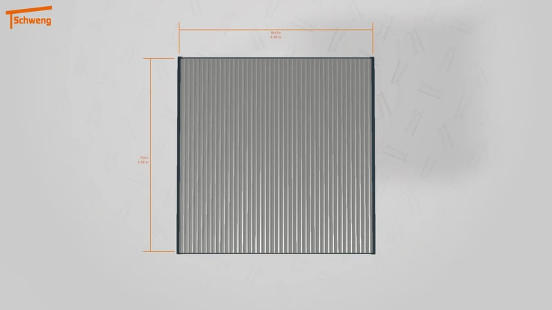#DE Schweng Flachdachcarport C600 (ID jj887x)
