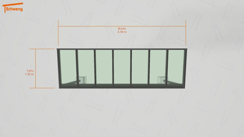 #DE Schweng Terrassenüberdachung S350 (ID 85ppv5)
