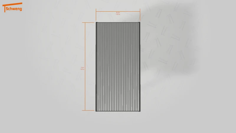 #DE Schweng Flachdachcarport C600+ (ID zbww8d) #MTG