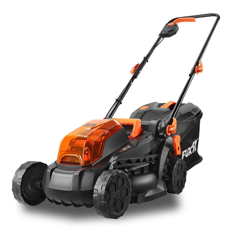 B-WARE FUXTEC 40V Akku Rasenmäher FX-E1RM20 SET mit 2 x Akku 2Ah, Doppel-Ladegerät 2,4A
