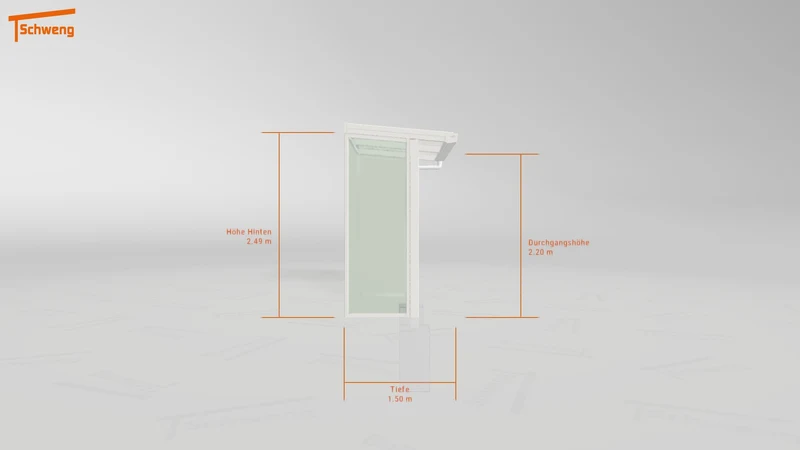 #DE Schweng Terrassenüberdachung S350 (ID zbwwpz)