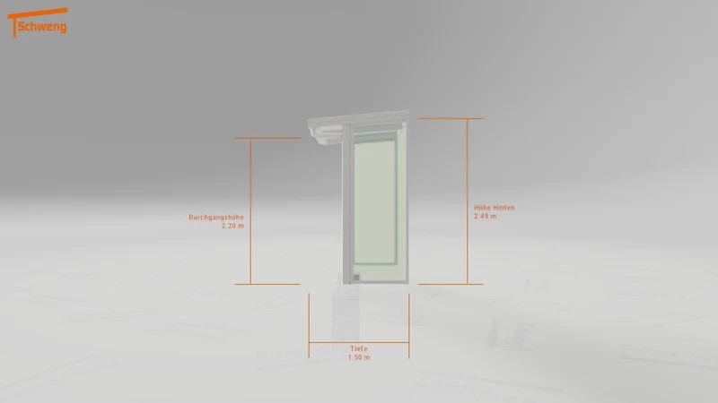 #DE Schweng Terrassenüberdachung S350 (ID zbwwpz)