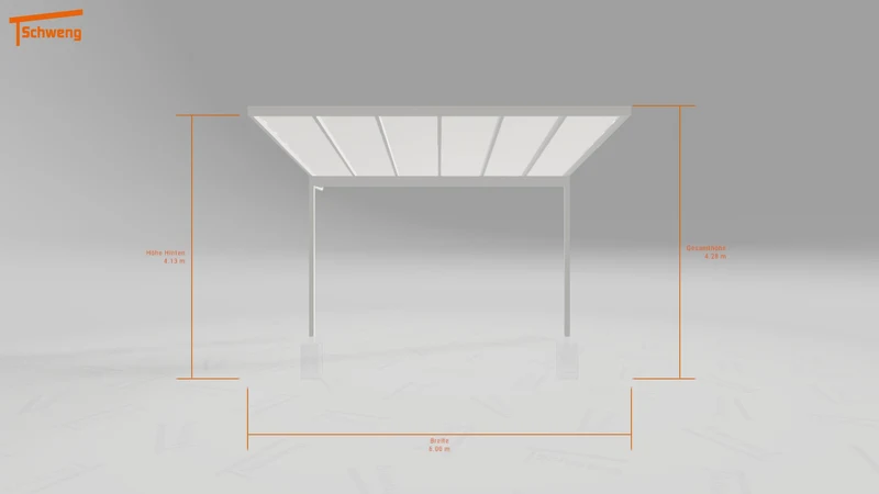 #AT Schweng Pultdachcarport S400 (ID 42wwmy) #MTG