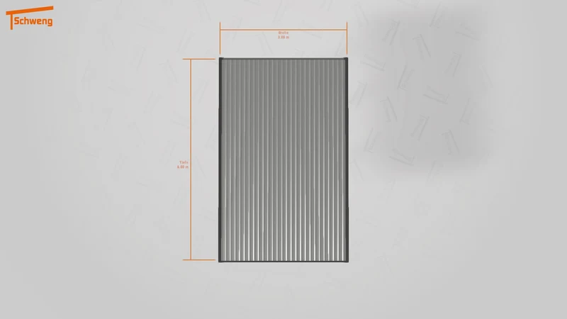 #DE Schweng Flachdachcarport C600 (ID w3xxp4) #MTG