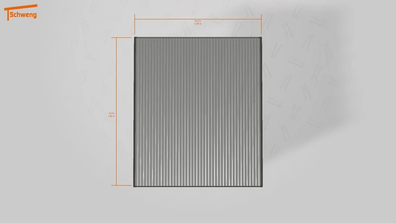 #DE Schweng Flachdachcarport C600+ (ID g7558p) #MTG