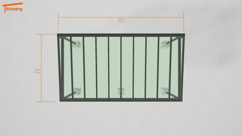 #DE Schweng Terrassenüberdachung S400 (ID ygjjm8)