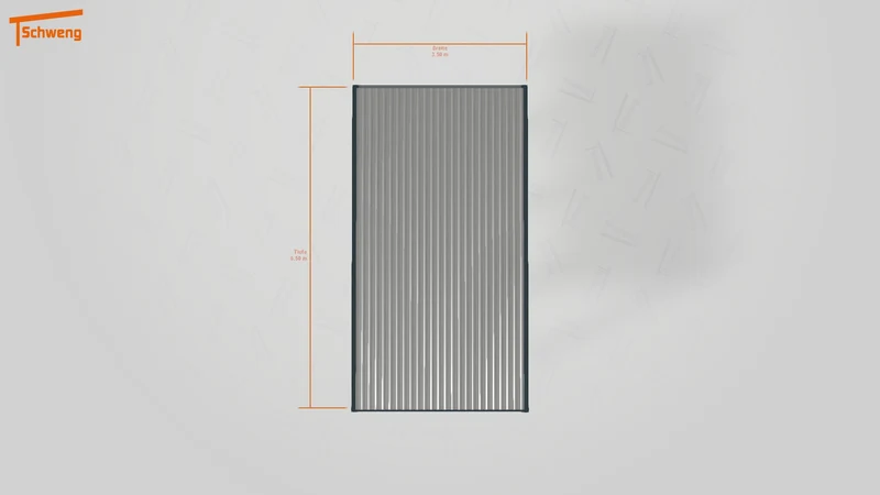 #DE Schweng Flachdachcarport C600 (ID dvnn72)