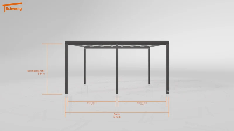 #DE Schweng Terrassenüberdachung S400 (ID k2jjkg)