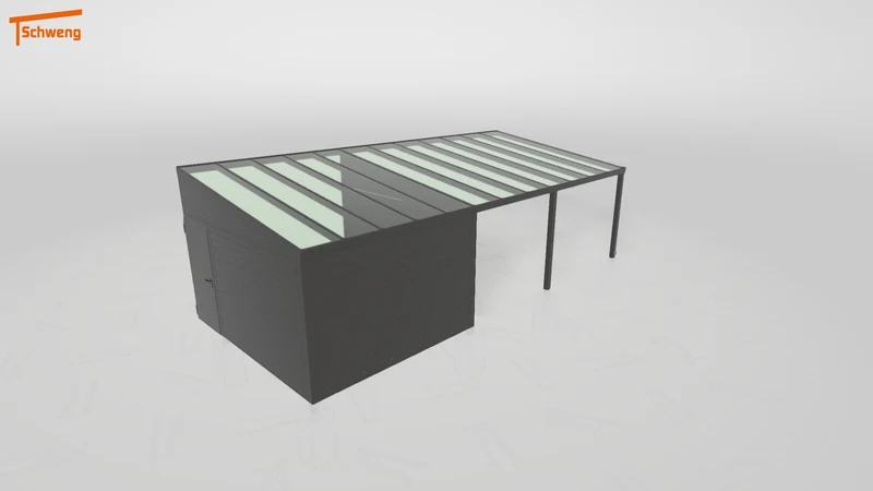 #DE Schweng Pultdachcarport S400 (ID n5mmz7) #MTG
