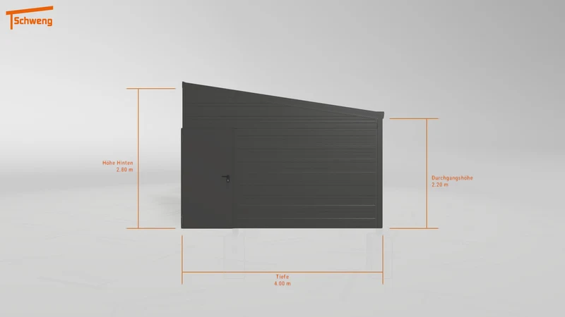 #DE Schweng Pultdachcarport S400 (ID n5mmz7) #MTG