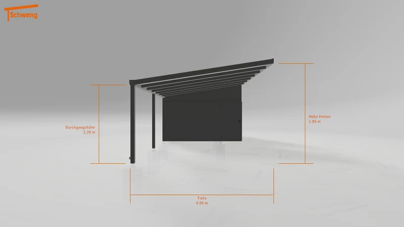 #DE Schweng Pultdachcarport S400 (ID n5mmz7) #MTG