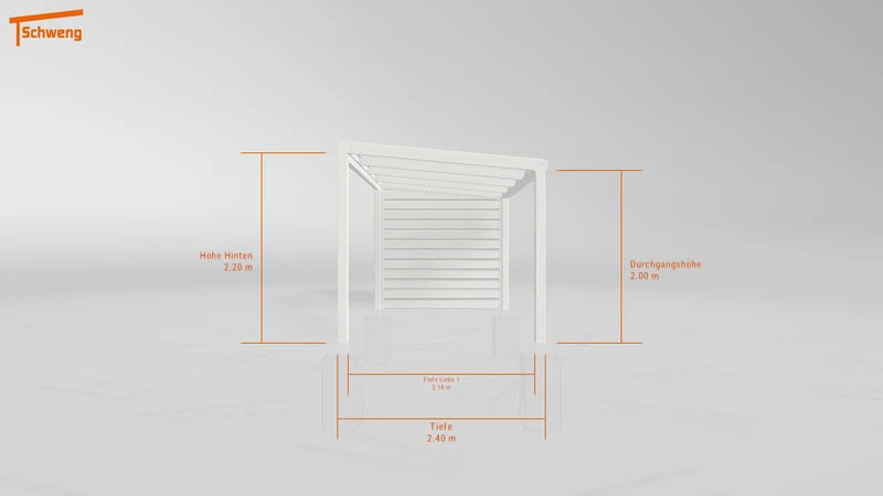 #DE Schweng Terrassenüberdachung S350 (ID g755r7)