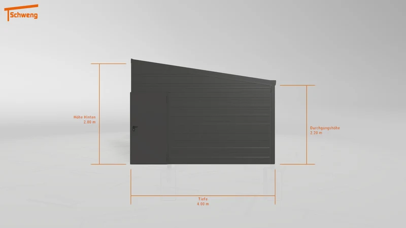 #DE Schweng Pultdachcarport S400 (ID 9wvv3y) #MTG