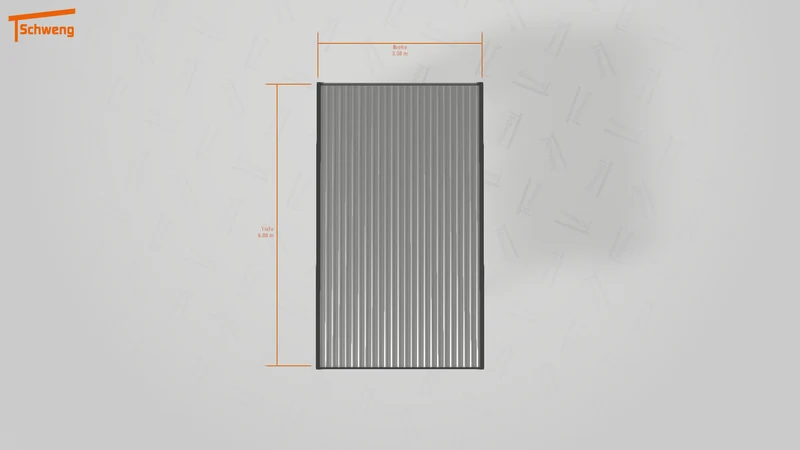 #DE Schweng Flachdachcarport C600 (ID zbwwmd) #MTG