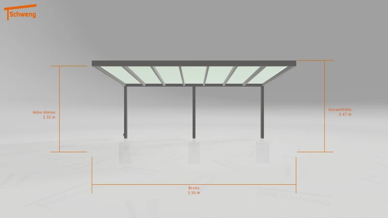 #DE Schweng Terrassenüberdachung S350 (ID 5mzzmk)