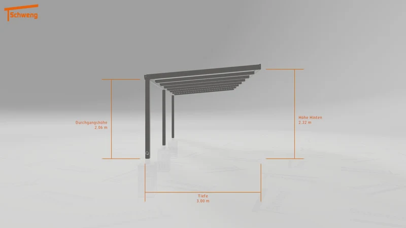#DE Schweng Terrassenüberdachung S350 (ID 5mzzmk)