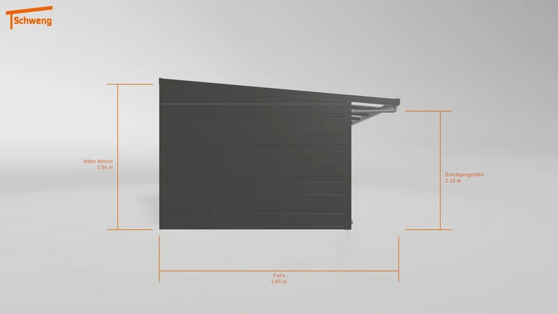 #DE Schweng Pultdachcarport S400 (ID mj22jw) #MTG