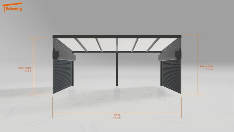 #DE Schweng Pultdachcarport S350 (ID w3xy57) #MTG