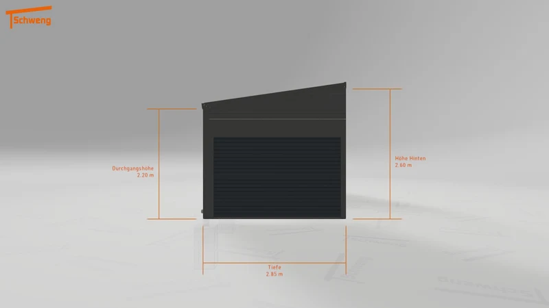 #DE Schweng Pultdachcarport S350 (ID w3xy57) #MTG