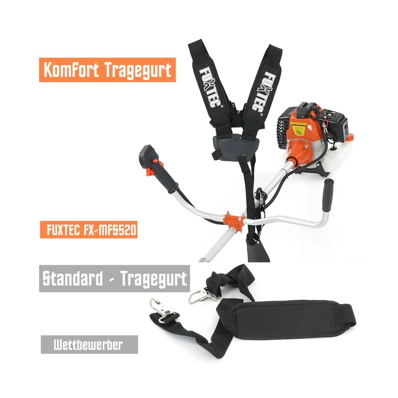 B-WARE FUXTEC Benzin Motorsense Multitool 2in1